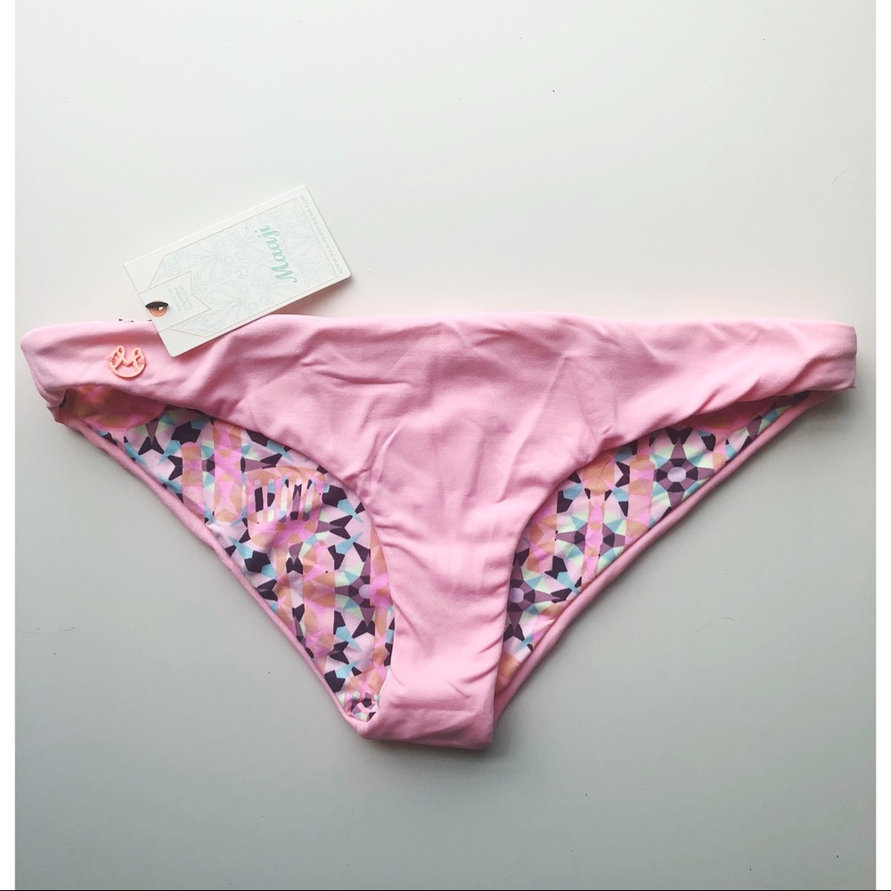 Maaji swim bikini bottom reversible